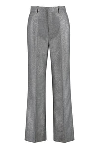 Emma flared-leg tailored trousers